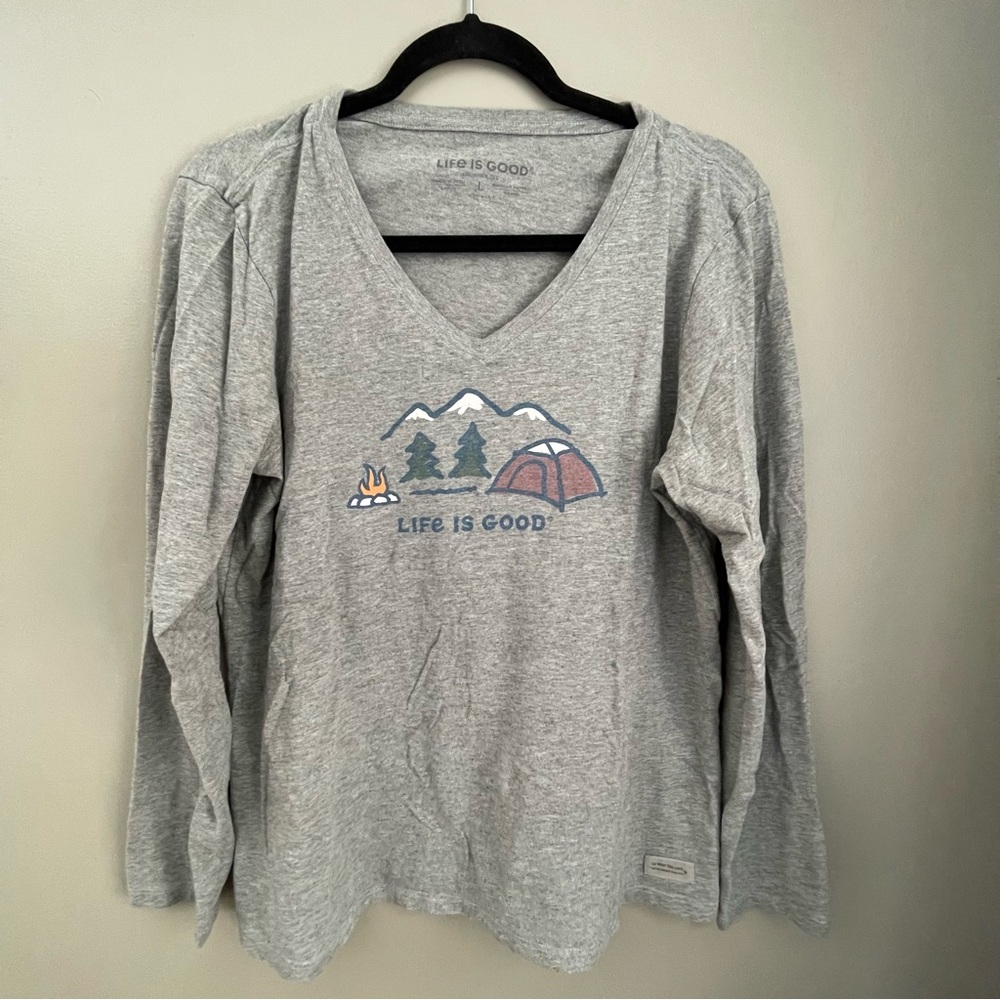 Life Is Good Long Sleeve - L